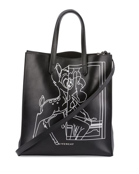 givenchy bambi totoe bag|GIVENCHY Calfskin Bambi Print Medium Stargate Shopper Tote .